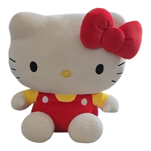 Hello Kitty Plush Toy with Red Bow NWT - Picture 1 of 7